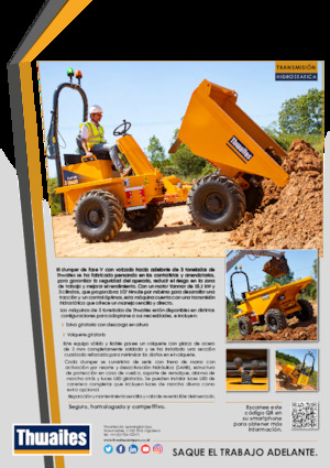 Dumpere pe Roți Thwaites MACH2081