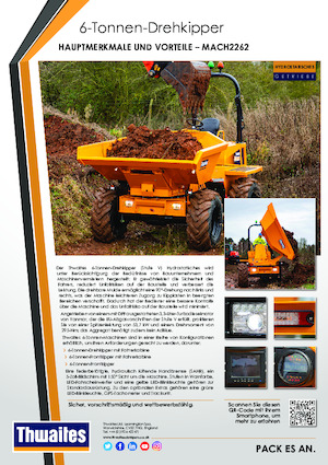 Dumpere pe Roți Thwaites MACH2262