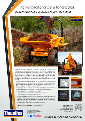 Dumpere pe Roți Thwaites MACH2262