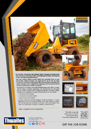 Dumpere pe Roți Thwaites MACH2365