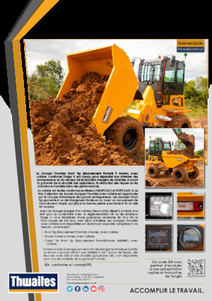 Dumpere pe Roți Thwaites MACH2390 