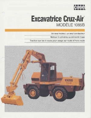 Excavatoare pe roți Case 1085B