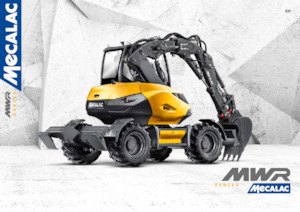 Excavatoare pe roți Mecalac 7MWR