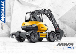 Excavatoare pe roți Mecalac 7MWR