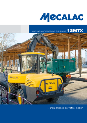 Excavatoare pe roți Mecalac 12 MTX