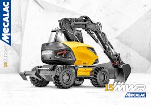 Excavatoare pe roți Mecalac 15MWR