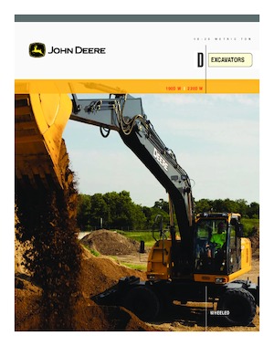 Excavatoare pe roți John Deere Construction 220D W