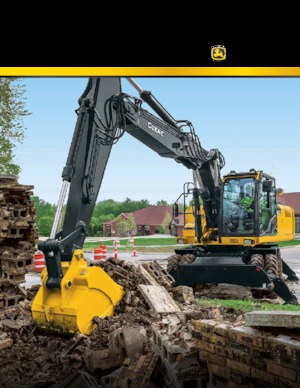 Excavatoare pe roți John Deere Construction 190G W