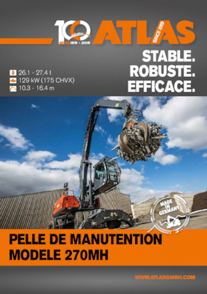 Excavatoare pe roți Atlas 270 MH