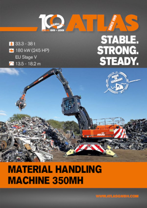 Excavatoare pe roți Atlas 350 MH