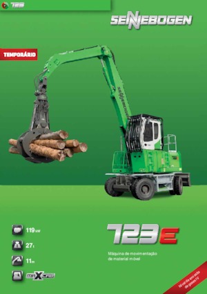 Excavatoare pe roți Sennebogen 723 E