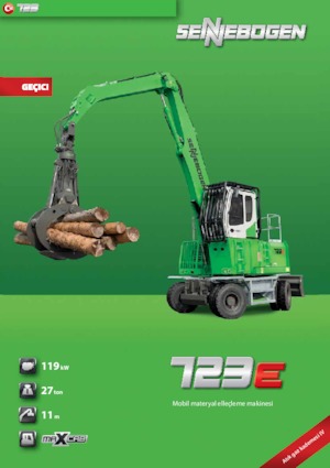 Excavatoare pe roți Sennebogen 723 E