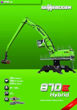 Stivuitoare Sennebogen 870M E Hybrid 