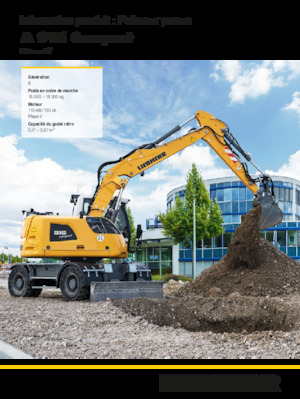 Excavatoare pe roți Liebherr A 916 Compact Litronic G6.0