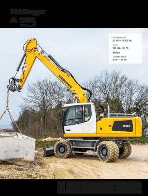 Excavatoare pe roți Liebherr A 924 Litronic G6.0