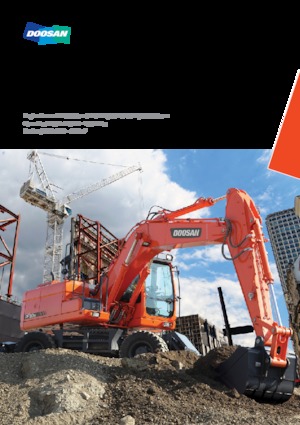 Excavatoare pe roți Doosan DX190WA