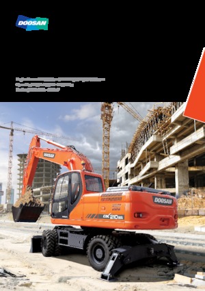 Excavatoare pe roți Doosan DX210WA