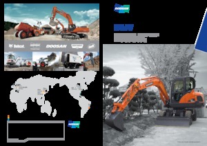 Excavatoare pe roți Doosan DX55W