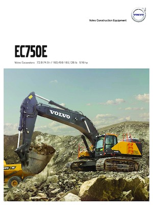 Excavatoare pe șenile Volvo EC750E