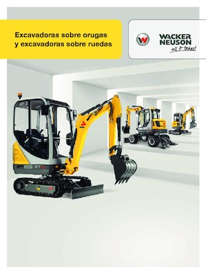 Excavatoare pe roți Wacker Neuson EW 100