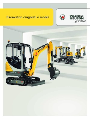 Excavatoare pe roți Wacker Neuson EW 100