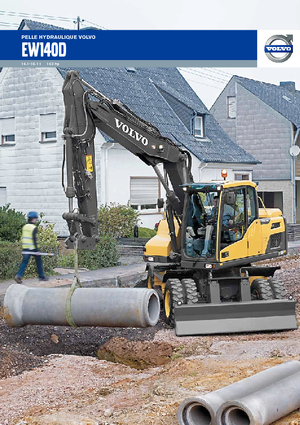 Excavatoare pe roți Volvo EW140D