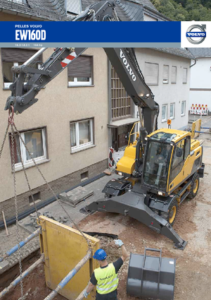 Excavatoare pe roți Volvo EW160D