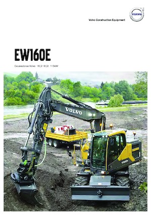 Excavatoare pe roți Volvo EW160E