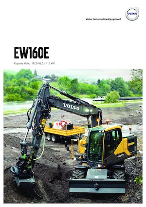 Excavatoare pe roți Volvo EW160E