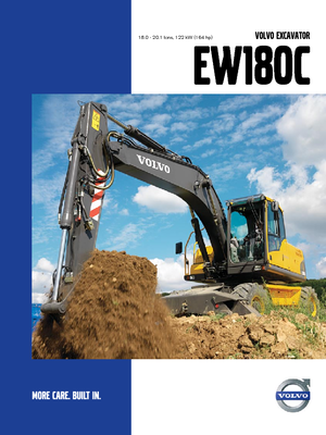 Excavatoare pe roți Volvo EW180C