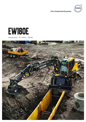 Excavatoare pe roți Volvo EW180E