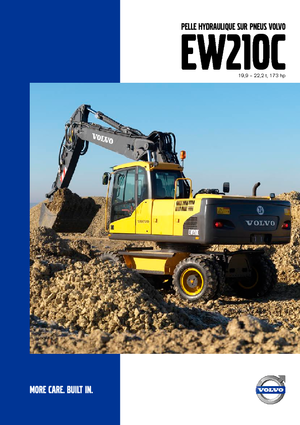 Excavatoare pe roți Volvo EW210C