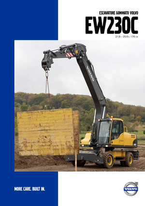 Excavatoare pe roți Volvo EW230C