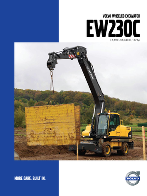 Excavatoare pe roți Volvo EW230C