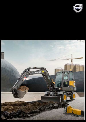 Excavatoare pe roți Volvo EW60E 