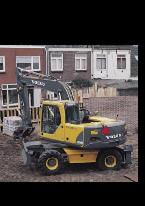 Excavatoare pe roți Volvo EW160B