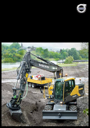 Excavatoare pe roți Volvo EW160E