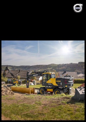 Excavatoare pe roți Volvo EW220E