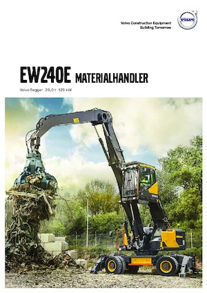 Excavatoare pe roți Volvo EW240E MH