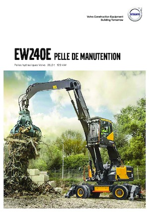 Excavatoare pe roți Volvo EW240E MH
