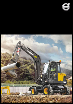 Excavatoare pe roți Volvo EW60C