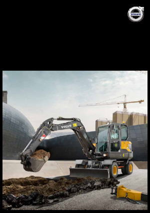 Excavatoare pe roți Volvo EW60E