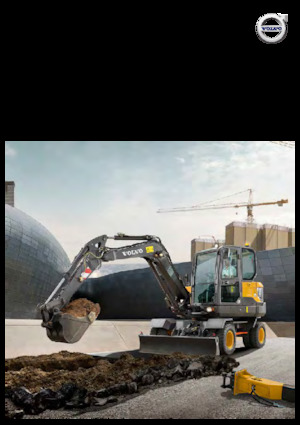 Excavatoare pe roți Volvo EW60E