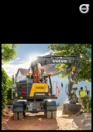 Excavatoare pe roți Volvo EWR130E