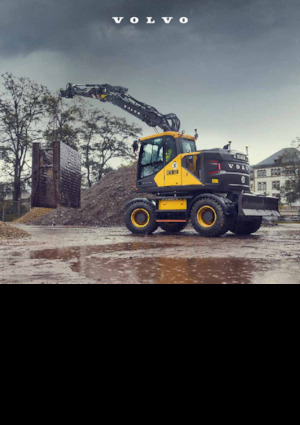 Excavatoare pe roți Volvo EWR150
