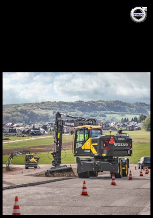 Excavatoare pe roți Volvo EWR170E