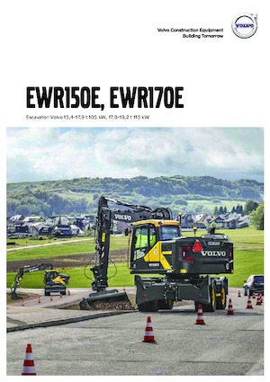 Excavatoare pe roți Volvo EWR170E