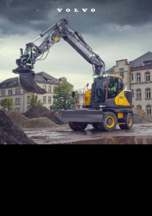 Excavatoare pe roți Volvo EWR170