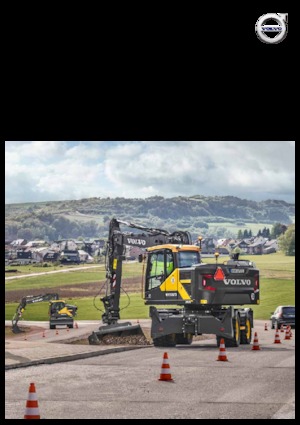 Excavatoare pe roți Volvo EWR170E