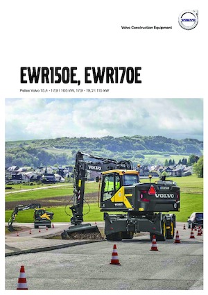 Excavatoare pe roți Volvo EWR170E